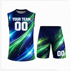 Tenues d'entraînement pour jeunes 7v7 respirantes et confortables, design personnalisé de haute qualité, service OEM sur mesure - Product Image 3