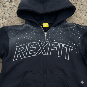 Sudaderas con Capucha y Cremallera de Alta Calidad con Efecto Desgastado por el Sol, Estampado Serigrafiado, Estilo Urbano, Novedad, MOQ Bajo, para Hombre - Product Image 2