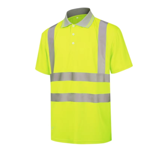 Camisa de Trabajo para Hombre, Estilo Vintage, 100% Algodón, Transpirable, de Alta Visibilidad, Reflectante, para Minería, Petróleo, Gas, Industria, Tráfico y Carreteras - Product Image 3