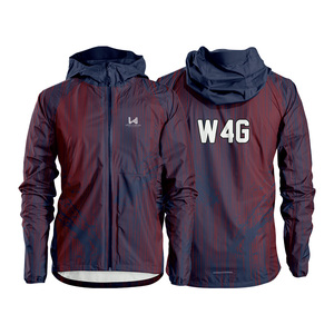 Customizable Eco Friendly Custom Printed Quick Dry <b>Waterproof</b> Breathable Windproof 100% Nylon Casual Hooded Windbreaker <b>Jackets</b> - Product Image 6
