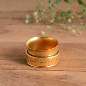 Handmade 14K Gold Plated Vintage Wedding Party Earrings Brass Jewelry - Product Image 5