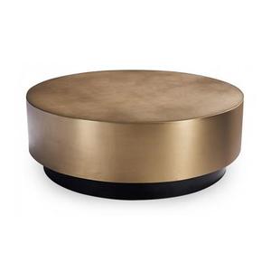 โต๊ะกาแฟเคลือบสีขาวสไตล์หรูหรา โครงโลหะ สำหรับตกแต่งบ้าน ห้องนั่งเล่น วิลล่า เฟอร์นิเจอร์ตกแต่ง - Product Image 5