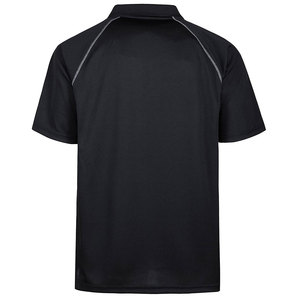 Polo pour homme en coton uni à manches courtes, col classique, confortable, décontracté, vêtements d'été pour tous les jours et le bureau - Product Image 4