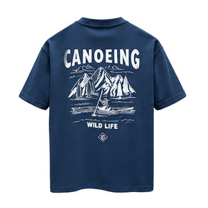 T-shirt Homme Personnalisé OEM en Spandex/Polyester, Col Rond, Manches Courtes, Coupe Classique, Écologique, Vente en Gros - Product Image 5