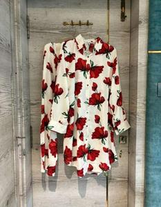 "ชุดกุหลาบ Kurtis Co-Ord พรีเมี่ยมนำเข้า | ผ้าของเหลว | คุณภาพที่น่าทึ่ง | ฟรีไซส์ XL XXL | เทรนด์ที่ต้องมี" - Product Image 1