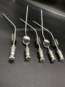 Tubo de Succión Frazier de Acero Inoxidable, Herramientas de Succión Quirúrgica Reutilizables, Instrumentos Quirúrgicos Personalizados - Product Image 2