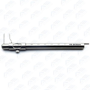 Micro Boley Implant <b>Gauge</b> with Gold Knob Straight Medical Dental Surgery Instruments Dental Surgical Instruments - Product Image 2