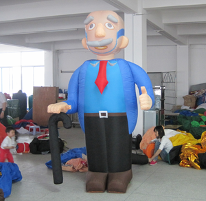 Oferta especial: Inflable de Abraham de los Países Bajos para eventos publicitarios comerciales al aire libre - Product Image 1