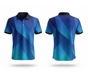 Custom Full Sublimation Polo Jersey for Sports Teams for Men Women Youth Quick-Dry Dry-Fit Active Polo - Product Image 1