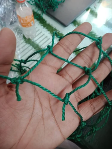 ตาข่ายคริกเก็ตไนลอนขนาด 3 มม. สำหรับฝึกซ้อมในกรงตีลูก สนามกีฬา และป้องกันลูกบอล ตาข่ายทอที่ทนทาน - Product Image 3