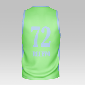Maillot de basketball respirant grande taille pour l'été, design personnalisable, séchage rapide, uniforme par sublimation pour usage en club - Product Image 3