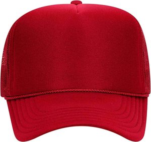 Gorra Trucker Personalizada de 5 Paneles con Parte Delantera de Espuma de Poliéster y Parte Trasera de Malla - Product Image 4