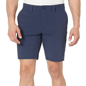 Shorts de costume pour homme été, coupe droite, décontracté, slim fit, 100% coton, uni, écologique - Product Image 5