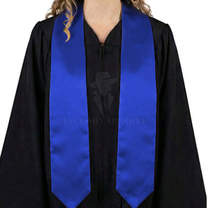 Banda de graduación de satén de alta calidad con el logotipo de la escuela, nombre y año para la ceremonia de graduación de estudiantes de colegios y universidades. - Product Image 5