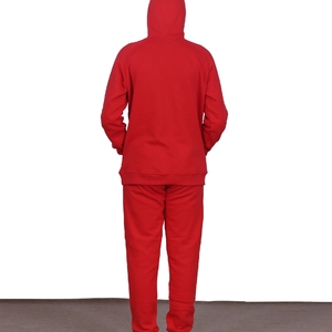 Conjunto de chándal de algodón 100% para hombre, sudadera con capucha de alta calidad, chándal para hombre, 100% algodón - Product Image 1