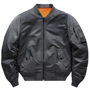 Chaquetas Acolchadas para Hombre de Alta Calidad 2026, Chaqueta de Invierno Gruesa de Nailon Estilo Ma-1, Chaqueta Bomber Personalizada, Chaqueta Bomber Varsity para Hombre - Product Image 1