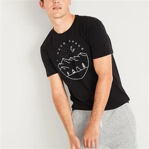 Camiseta de Manga Corta para Mujer, 100% Algodón, Cuello Redondo, Corte Regular, Transpirable, Color Sólido, Estilo Casual, 180 Gramos, Tejido No Tejido - Product Image 1