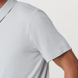 ผ้าฝ้ายเนื้อนุ่ม รับผลิตโลโก้ตามสั่ง ขายส่ง ดีไซน์ทันสมัย เสื้อยืดคอกลมผู้ชาย พรีเมียม ปกคอพับได้ สไตล์โปโล สวยหรู ดูดี - Product Image 3