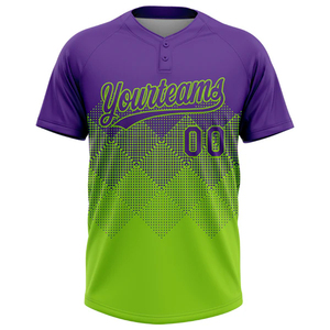 เสื้อเบสบอลซอฟต์บอลแบบสองกระดุม ชุดยูนิฟอร์มเบสบอลซอฟต์บอล แห้งเร็ว สำหรับเด็ก วัยรุ่น ผู้ชาย ผู้หญิง ชุดกีฬา - Product Image 3