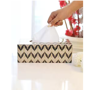 New Arrival Eco-Friendly Household Tableware Wooden Printed Tissue <b>Box</b> Peacock Print Design At <b>Cheap</b> price - Product Image 3