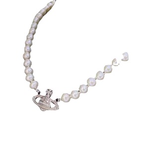 สร้อยคอมุกน้ำจืดหลากหลายสไตล์แบบอู๋หยาง นาแน่ พร้อมจี้เงินแท้ S925 ดีไซน์ยอดนิยมสไตล์ยุโรป - Product Image 5