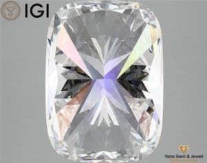 เพชรคุณภาพสูง 5.01 กะรัต CVD Lab Grown Diamond ทรงคุชชั่น สี E ความสะอาด VS2 พร้อมใบรับรอง IGI สำหรับทำแหวนแบบกำหนดเอง - Product Image 5