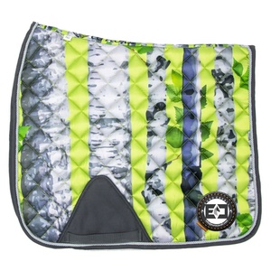 Almohadilla de sillín de sublimación de doma al por mayor estilo de salto occidental con forro de algodón de polialgodón relleno envío gratis en todo el mundo - Product Image 3