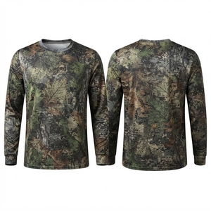 Stalwart Impex Men's Long Sleeve <b>Camouflage</b> Hunting <b>Shirt</b> Full Sleeve Breathable Waterproof Cotton Blend Autumn Outdoor Wear - Product Image 2