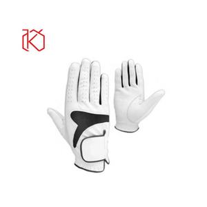 Guantes de golf unisex al por mayor de cuero genuino de color personalizado talla única para todas las manos deportivas - Product Image 6
