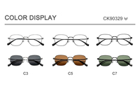 Lunettes de soleil de créateur en titane intégral pour femmes et hommes, monture carrée vintage de luxe, verres polarisés, idéales pour les voyages et la plage, style classique et tendance