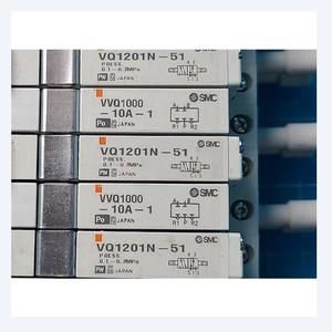 Ensemble de distributeur de solénoïdes SMC VVQ1000-10A-1 + VQ1201N-51 d'occasion pour équipement semi-conducteur Legacy - Product Image 6