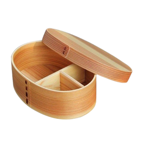 Light <b>Brown</b> Wooden Roti <b>Box</b> with Lid Oval Shape Chapati <b>Storage</b> Container for Roti Dabba for Kitchen <b>Storage</b> Dining Gifting - Product Image 1