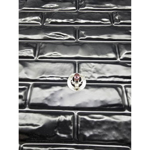 Broche Escocés Premium de Plata con Cabeza de Ciervo y Marco con Patrón de Cardo y Piedra de Cristal Púrpura para Uso Tradicional - Product Image 3