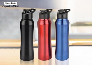 Stainless Steel Lightweight Sipper <b>Bottle</b> 1000ml Vacuum Insulated <b>Water</b> Flask Leakproof Wide Mouth Portable 12-24 Hours Heat - Product Image 3