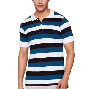 Nouveaux polos décontractés pour hommes, vente chaude, nouveau design, logo personnalisé, couleur unie, polos respirants pour hommes - Product Image 3