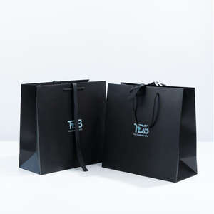 Bolsas de Papel Recubierto Impresas Personalizadas al por Mayor de Fábrica con Logotipo, Bolsas de Compras y Empaque Laminadas de Lujo - Product Image 5