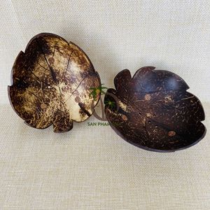 PORTE-PLATEAU À SAVON À LA NOIX DE COCO ÉCOLOGIQUE PORTE-SAVON EN COQUE DE NOIX DE COCO PLAT BIODÉGRADABLE SAVON PAS CHER PLAT EN BOIS À VENDRE - Product Image 5