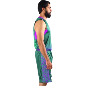 Personalizar transpirable Unisex adulto alta calidad Bsci verano baloncesto pantalones cortos baloncesto Jersey deporte baloncesto uniforme - Product Image 5