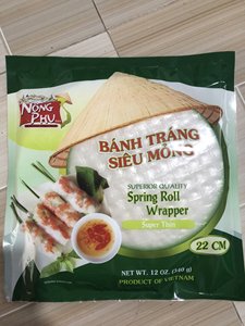 Hoja de papel de arroz lista para comer Servicio OEM 16cm/18cm/20cm/22cm Proveedor de Vietnam-WA + 84924736232 Mr Kelvin - Product Image 2