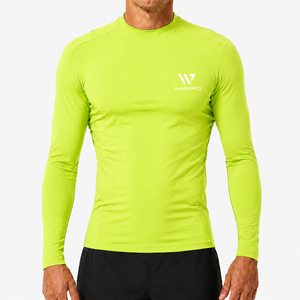 Custom Sports <b>Compression</b> <b>Shirt</b> for Unisex Long Sleeve Rash Guard Breathable Stretch Quick Dry 220g Gym Running Workout Athletic - Product Image 2