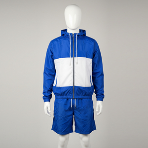 Nuevos Conjuntos de Cortavientos Multicolor de Moda 2026, Conjuntos de 2 Piezas Unisex Ligeros y Oversize Lisos, Conjuntos de Chándal en Demanda - Product Image 5