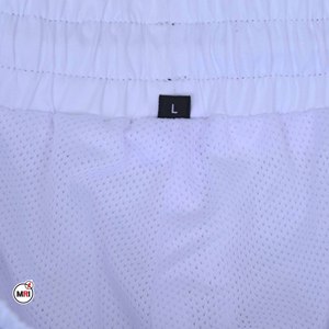 White Full Length <b>Harem</b> Pants Lace Flame Print Cuffs Drawstring Waist Casual Regular Fit Autumn Sporty Jogging <b>Trousers</b> MRI - Product Image 4