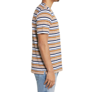 T-shirt pour homme à col rond, en matière pure durable, très demandé, séchage rapide, faible MOQ, mode estivale, logo personnalisé - Product Image 3