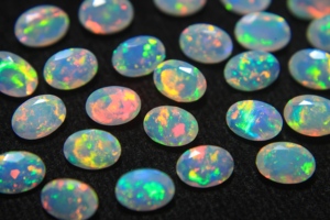 100% Natural Welo Ethiopian <b>Opal</b> Faceted Oval Cut Precious Gemstone October Birthstone Loose Faceted <b>Opal</b> 6x4mm - Product Image 6