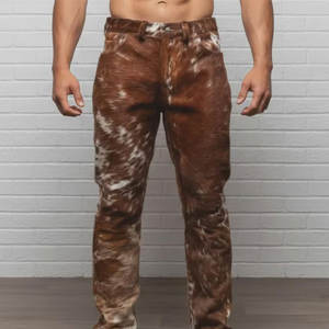Pantalon en cuir personnalisé pour hommes, vente en gros à prix abordable, pantalon en cuir décontracté, vêtement de fitness, pantalon en cuir élégant - Product Image 4