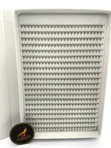 Bandeja de Pestañas XL Hechas a Mano Directo de Fábrica, Abanicos de Volumen Preformados de Fibra PBT Coreana Natural Larga para Extensión de Pestañas, Suministro a Granel - Product Image 3