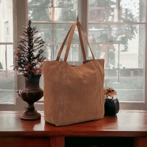 Venta al por mayor 2025 nuevas señoras Vintage de lujo de gran capacidad de cuero de gamuza bolso de hombro indio hecho a mano bolsos de mano para las mujeres - Product Image 1