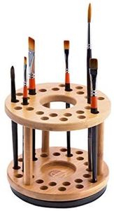 <b>Bamboo</b> Style Wooden Pen Cup Eco Friendly Desk Storage Wooden Stationery Organizer for Home Office Workspace Luxury Wooden Desk C - Product Image 3