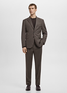 <b>Man</b> Dress Pant Wedding Business <b>Trousers</b> <b>Man</b> Dress Pant Slim Formal Office Pants Straight Leg <b>Stretch</b> Breathable Wrinkle Resista - Product Image 3