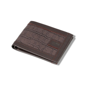 Luxury <b>Card</b> <b>Holder</b> Wholesale Men Genuine Leather Short Slim High Quality Multifunctional RFID Blocking Bifold <b>Wallet</b> Embroidery - Product Image 1